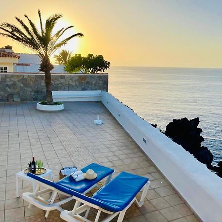 Beachfront Villa And Pool Puerto de Santiago  Bagian luar foto